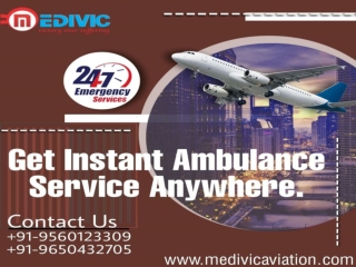 Stress-Free Transportation Aids by Medivic Air Ambulance from Shimla