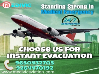 Use Hi-fi ICU Medical Care by Medivic Air Ambulance in Silchar