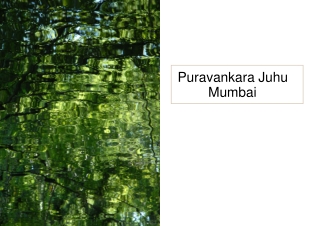 Puravankara Juhu Mumbai, Ultra-luxury Flats Brochure