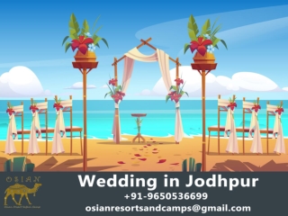 Planning for a destination wedding in Jodhpur - Osian Resorts