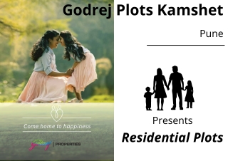 Godrej Plots Kamshet Pune E-Brochure