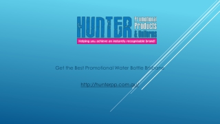 Get the Best Promotional Water Bottle Brisbane