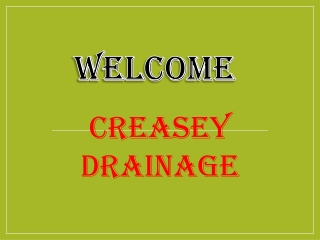 Creasey Drainage