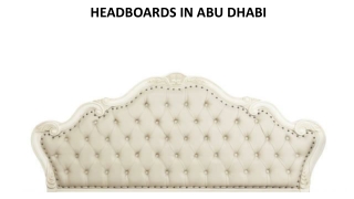HEADBOARDS IN ABU DHABI