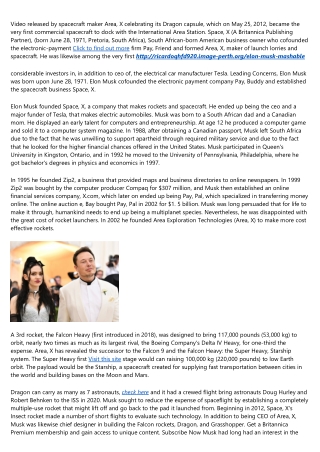 Elon Musk - Latest News, Breaking Stories And Comment - The ...