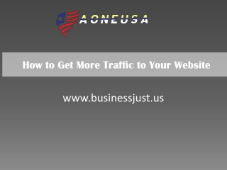 How to Get More Traffic to Your Website