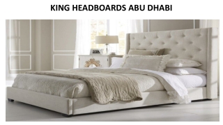 KING HEADBOARDS ABU DHABI