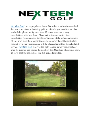 Next Gen Golf | Nextgengolfgb.com