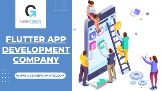 Flutter App Development Company- GeekTech