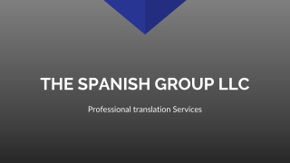 English to Spanish Translation Online