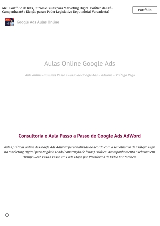 Google Ads Aulas Online