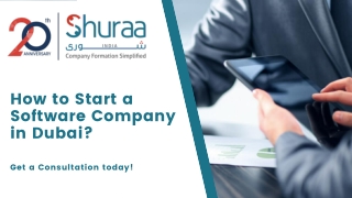 How to Start a Software Company in Dubai?