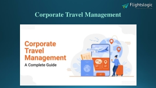 Corporate Travel Management