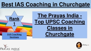 Best IAS Coaching in Churchgate