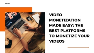 Video Monetization Platform