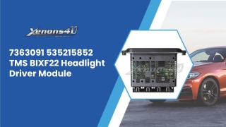 Lear 535215852 08 Headlight Driver Module