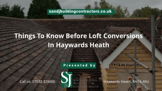 Things To Know Before Loft Conversions In Haywards Heath
