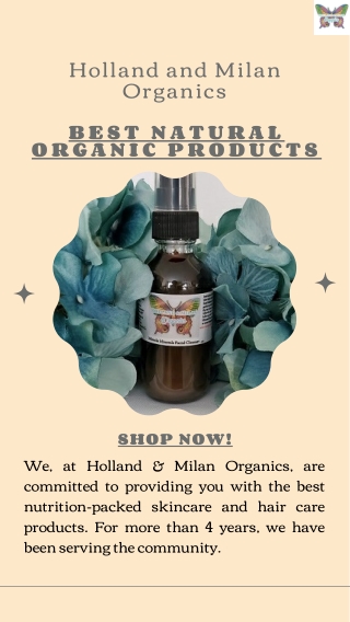 Benefits Of All Natural Skin Care Products