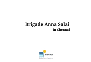 Brigade Anna Salai In Chennai | PDF