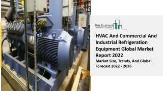 Global HVAC And Commercial And Industrial Refrigeration Equipment Market