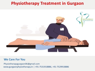 Gurgaon’s reliable Physiotherapy Treatment in Gurgaon - Kalpanjali