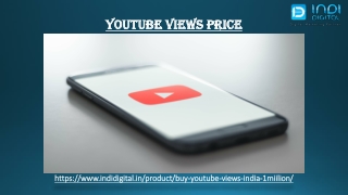 Are you looking the best YouTube views price in India