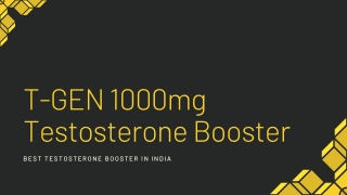 Buy T GEN Supplement in Bulk Order | Get 26% Discount | GXN