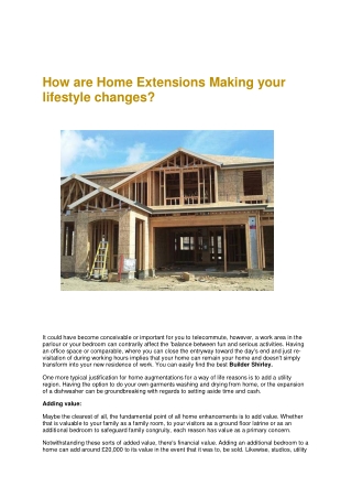 Find the best Home Extensions in Shirley