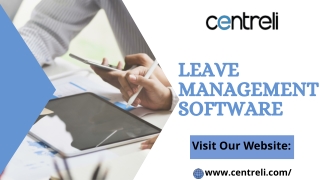 Leave Management Software | Top Leave Tracker | Centreli