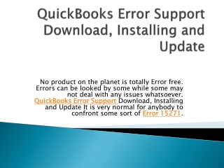 Step-by-Step QuickBooks Error Support