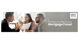 Mortgage Fraud Everything You Need To Know | Drewmortgage