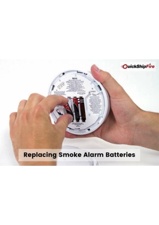 Replacing Smoke Alarm Batteries Things to Know About from Quickshipfire