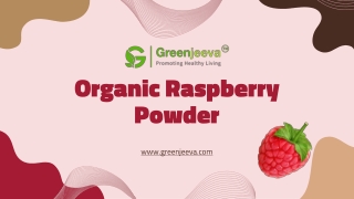 Organic Raspberry Powder