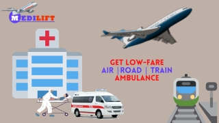 24 Hours MICU Air Ambulance Service Available from Bhopal and Varanasi