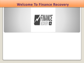Hire A Recovery Expert - Finance Recovery
