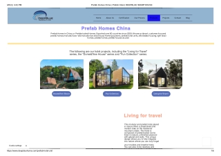 Prefab Homes China | Deep Blue Home