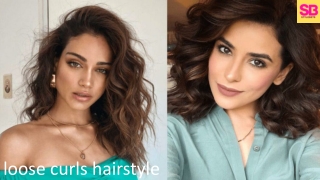 Which is appropriate for a loose curls hairstyle