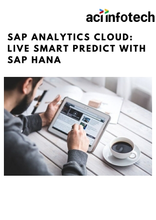 SAP Analytics Cloud Live Smart Predict with SAP HANA
