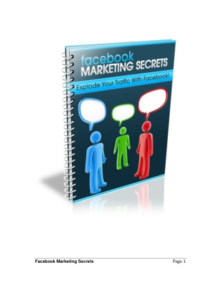 Facebook Marketing Secrets