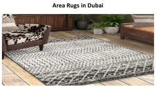 Area Rugs in Dubai