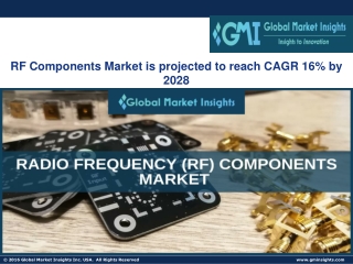 RF Components Market 2022 By Industry Growth & Regional Trend To 2028