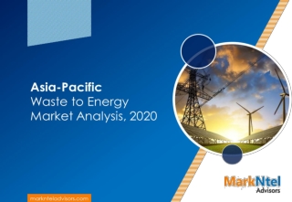 Asia Pacific Waste to Energy Market Analysis Fy-2025