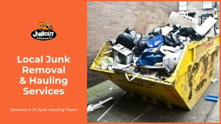 Junk Removal Stockton CA