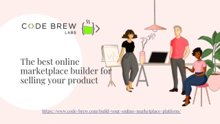 The Best Online Marketplace Builder is Code Brew Lab