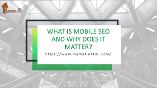 What Is Mobile SEO and Why Does It Matter