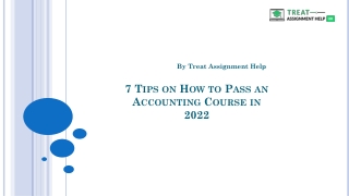 7 Tips on How to Pass an Accounting