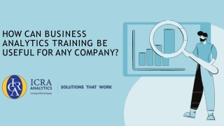 How Can Business Analytics Training be Useful for Any Company