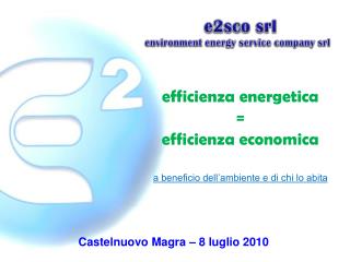 e2sco srl environment energy service company srl