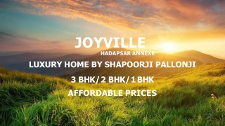 Joyville Hadapsar Annexe By Shapoorji Pallonji In Pune.
