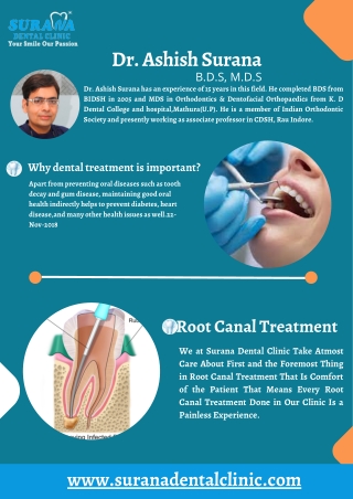 Consult the Best Dental Clinic in Vijay Nagar Indore - Surana Dental Clinic